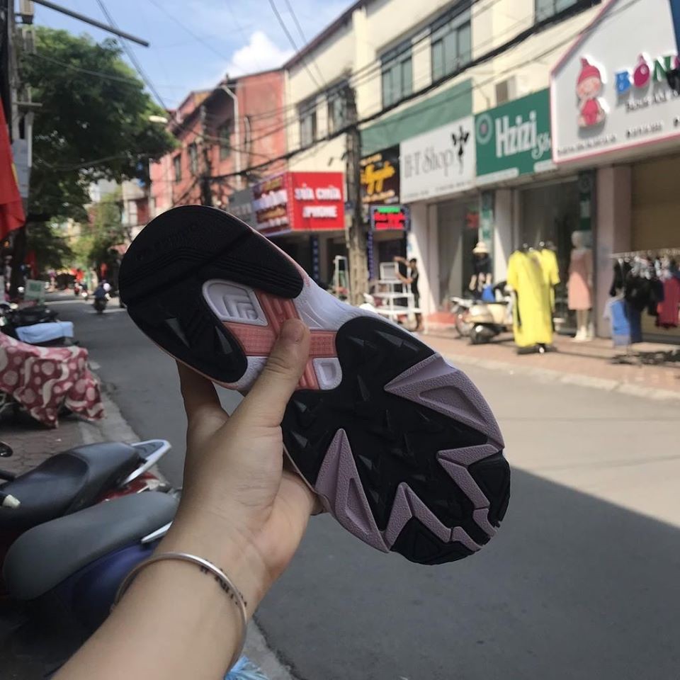 [𝗕𝗮́𝗻 𝗹𝗼̂̃ 𝘃𝗼̂́𝗻] Giày thể thao,Giày sneaker,Giày 𝐅𝐚𝐥𝐜𝐨𝐧 trắng hồng
