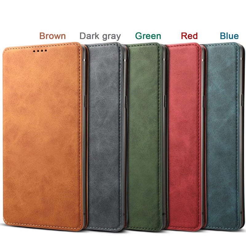 Bao Da Nắp Gập Có Ngăn Đựng Thẻ Phong Cách Vintage Cho Samsung Galaxy Note 9 Note9 | BigBuy360 - bigbuy360.vn