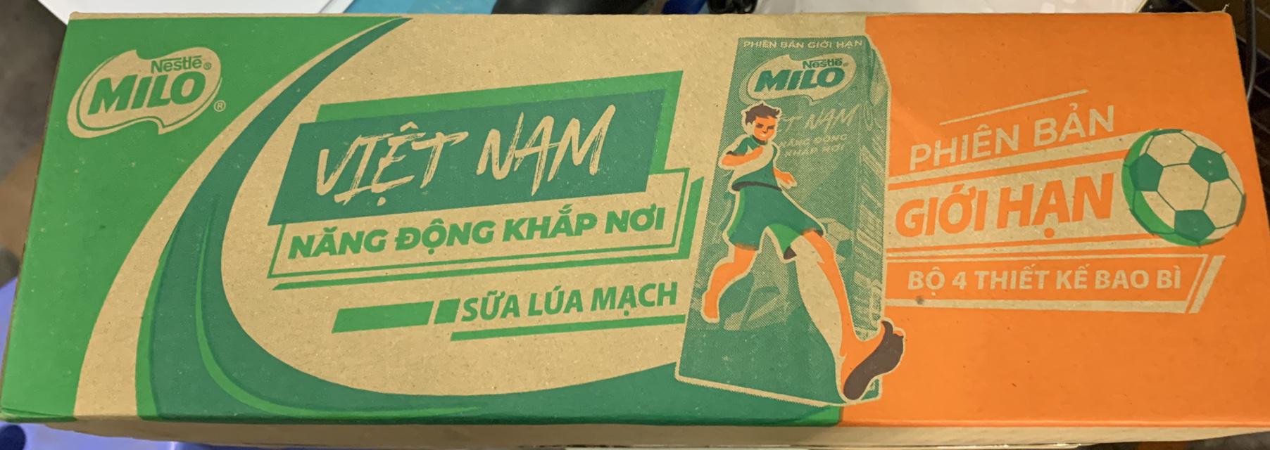 [Phiên bản giới hạn] Thùng 48 hộp sữa nước Nestle Milo 180ml/ hộp