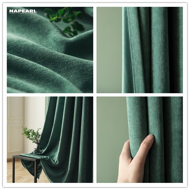 Rèm cửa Napearl dây cách nhiệt có móc treo cao cấp cho phòng ngủ