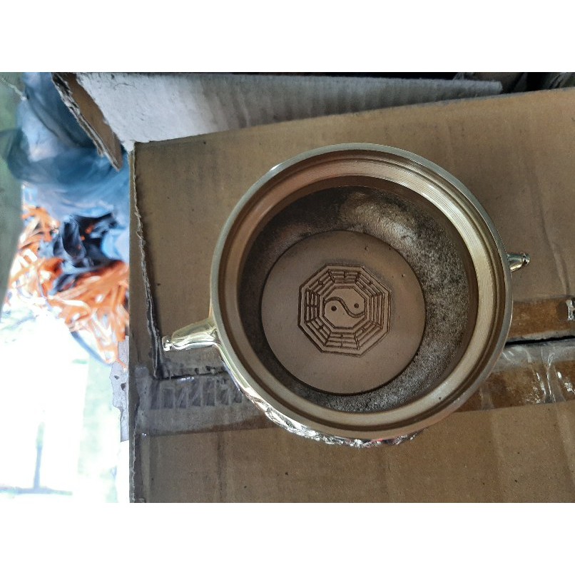 Lư đốt trầm hương đốt nhang bằng đồng cao cấp