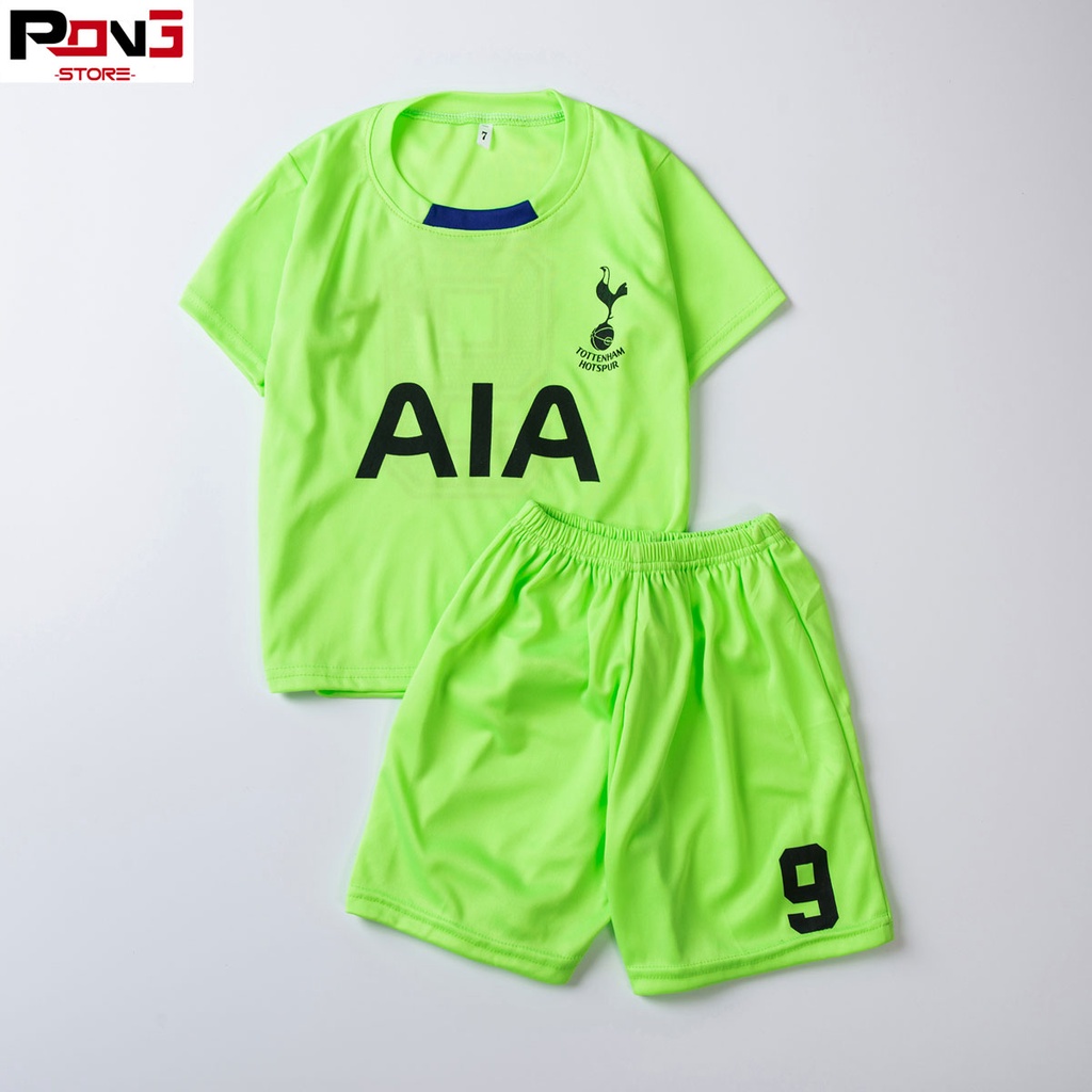 Bộ quần áo bóng đá trẻ em nam,nữ CLB Real Madrid -Totten ham chất thun lạnh  cho các bé từ 2 đến 15 tuổi của Pong__store