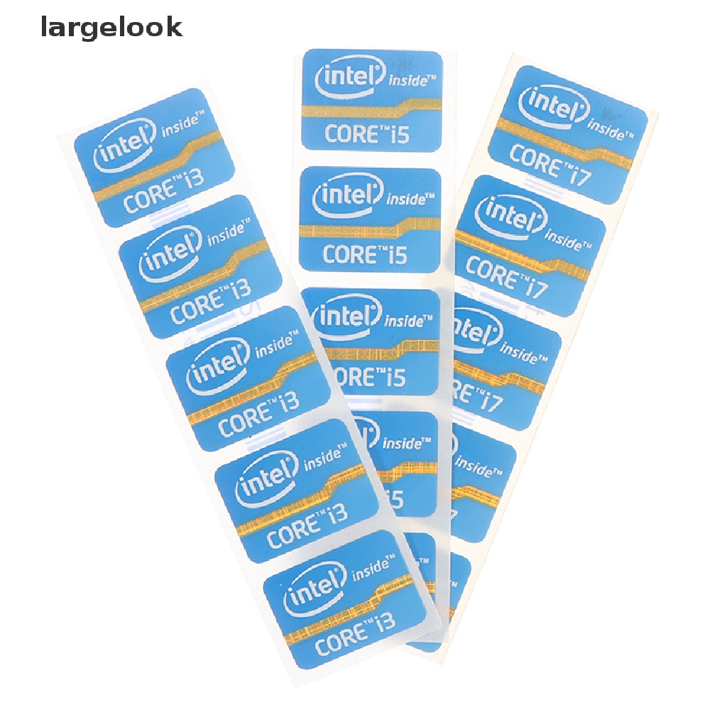 Nhãn dán logo laptop Intel Core i3 i5 i7 chất lượng cao