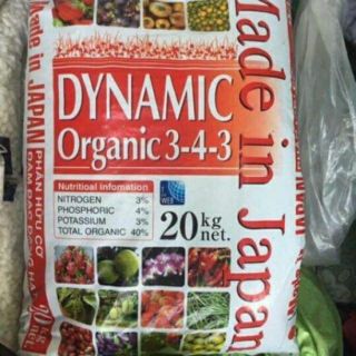 Phân gà nhật DYNAMIC 1 kg - phân hữu cơ sản xuất từ nhật bản