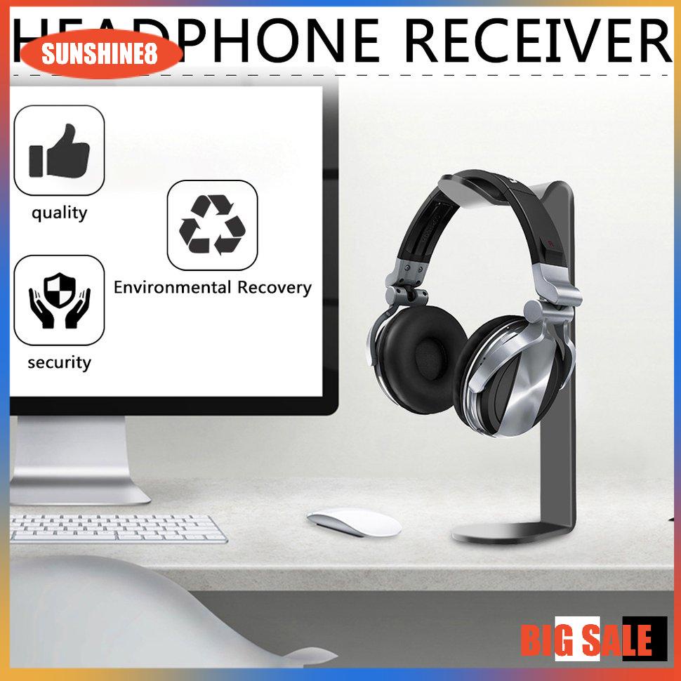 【SUN】Acrylic Earphone Headset Hanger Holder Headphone Fashion Desk Display Stand
