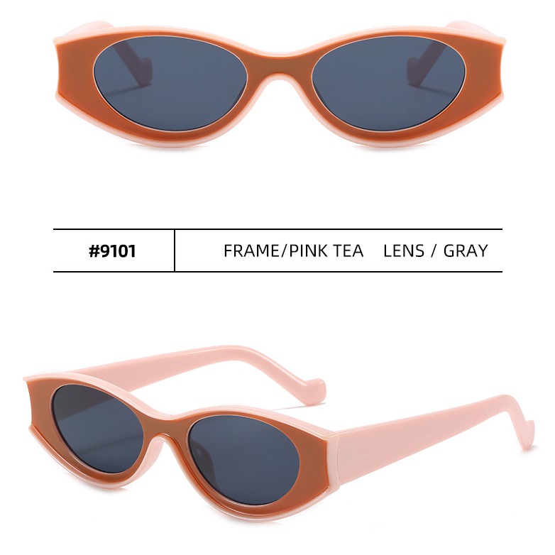 Kính mát gọng nhựa phong cách hip hop cho nữ