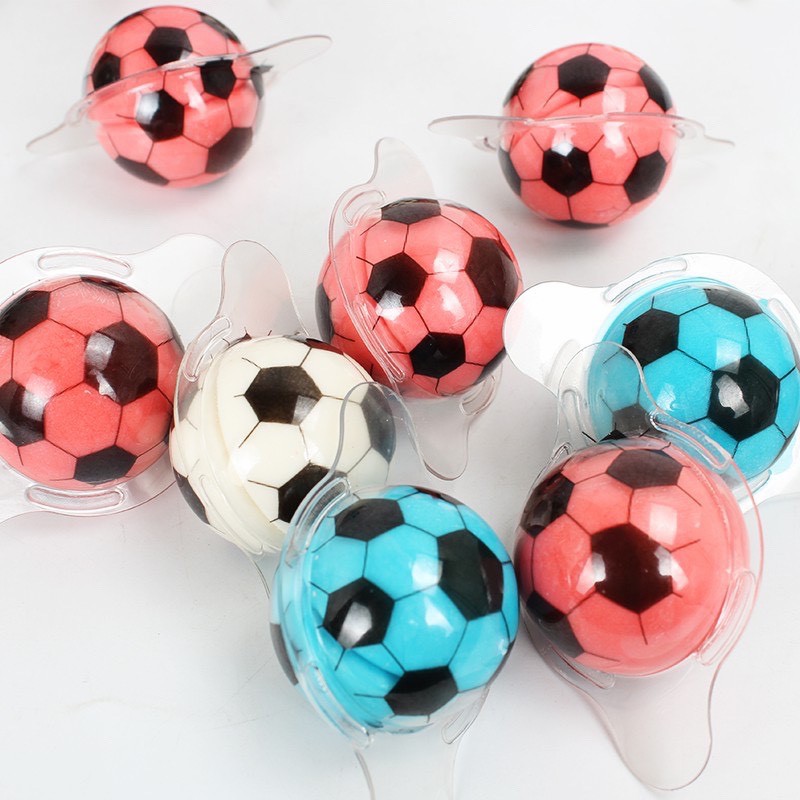 Kẹo có nhân quả bóng đá/ quả bóng rổ/ người nhện Halloween siêu thơm ngon