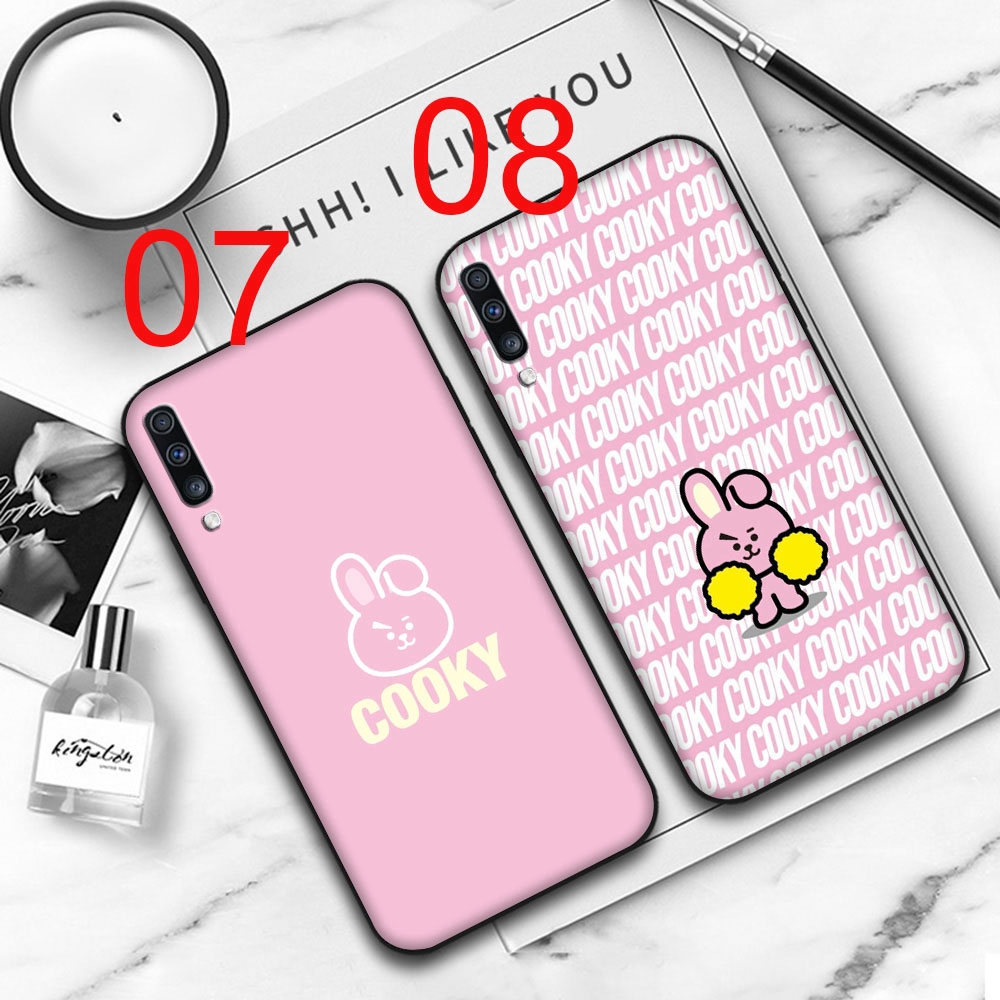 Ốp Lưng Mềm Màu Đen In Hình Bt21 Cho Xiaomi Mi 8 Se Max 3 Mix 2s F1 Lite