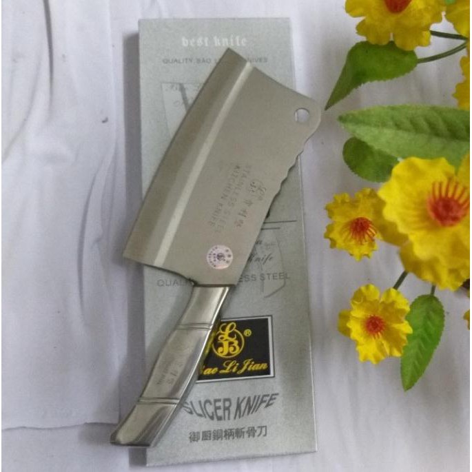 [MADE IN JAPAN] Dao chặt xương SLICE KNIFE Inox nguyên khối cao cấp