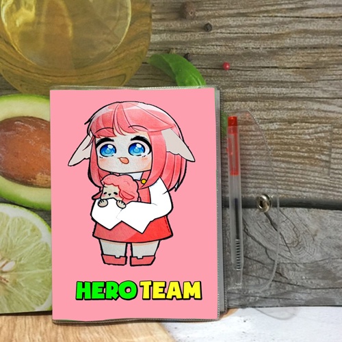 Sổ tay Hero Team(tặng kèm cây bút viết)