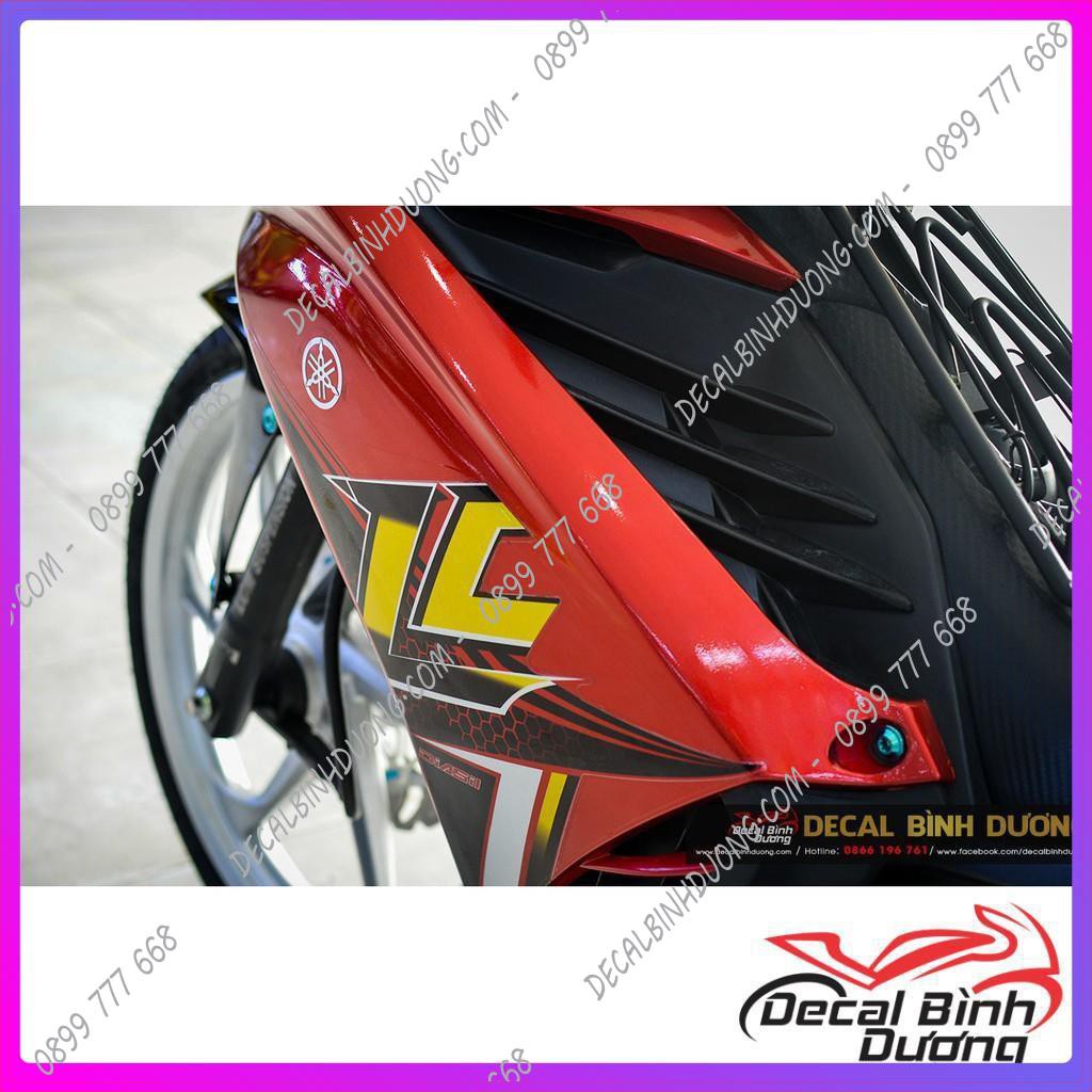 Tem Trùm Exciter 135 Đỏ Đen LC Phối Màu Đẹp Nhất