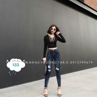 Quần jeans nữ mẫu mới