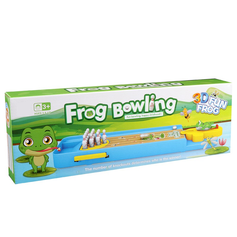 Trò chơi Ếch bắn bi ( Frog bowling)
