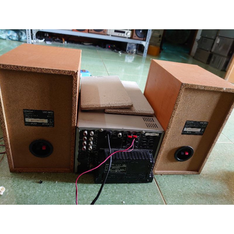Dàn mini cao cấp Denon MS3 bãi zin, đẹp xuất sắc, âm thanh tuyệt đỉnh
