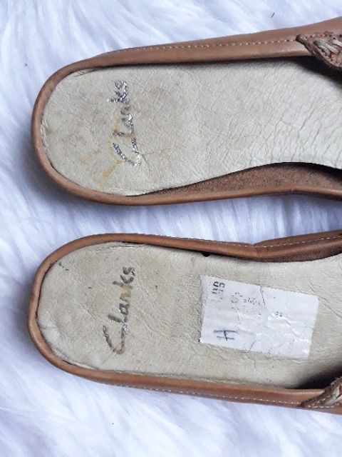 Dép da thật size 36-37