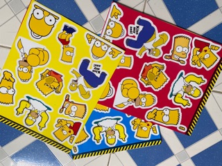 Sét tem logo simpson nhiều hình