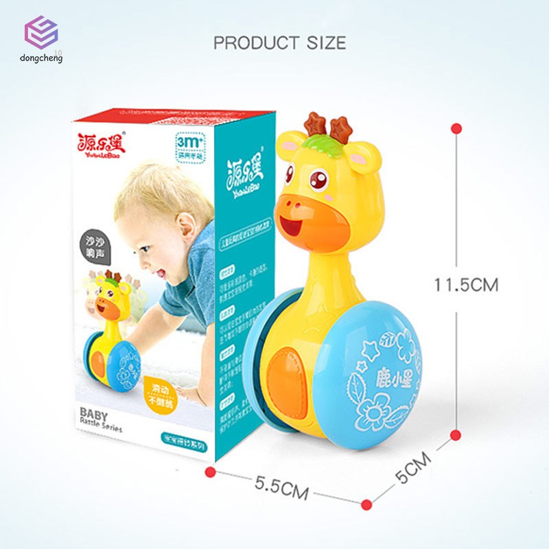 Lật đật đồ chơi có chuông cho bé 0-12 tháng tuổi