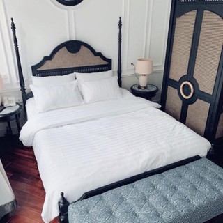 Bộ Chăn Ga Gối Cotton 3F Maibedding  Bền Màu Bền Vải Thấm Hút Mồ Hôi Chuyên Nhà Nghỉ Khách Sạn