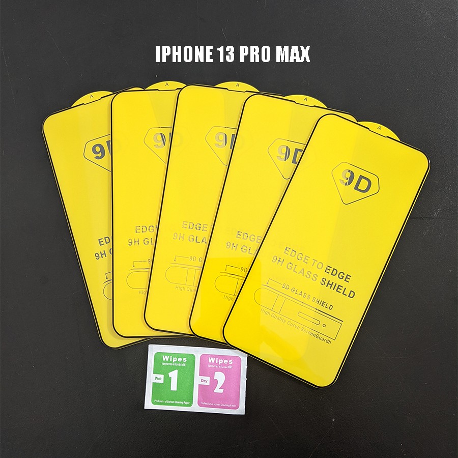 Kính cường lực full màn hình Iphone 13 Pro Max - 13/13 Pro - 12 Pro Max - 12 Pro/12 - 12 Mini - 11 Pro Max (Đủ mã)