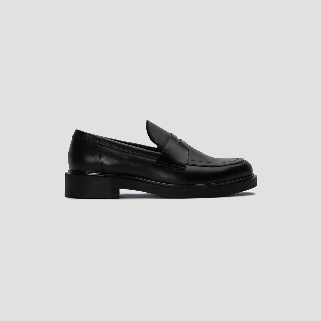 Giày Lười Nam THE WOLF Minimal Loafer - Đen