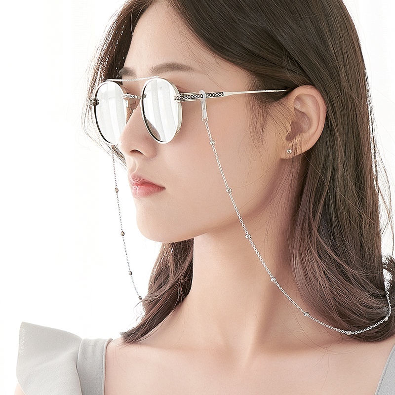 Dây đeo mắt kính phối bi thời trang cho nữ