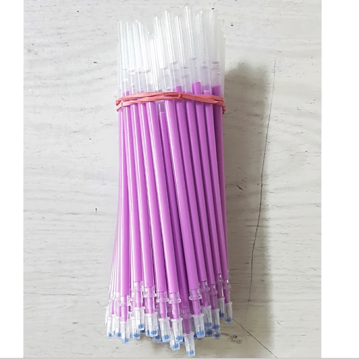 Ruột Bút Lông Màu Hồng/Xanh Dương/Tím Thay Thế Tiện Dụng Cho Trường Học