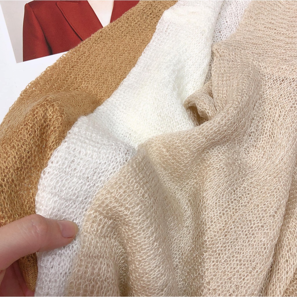 Áo khoác ngoài siêu mỏng 3 màu ( kèm ảnh thật, video )