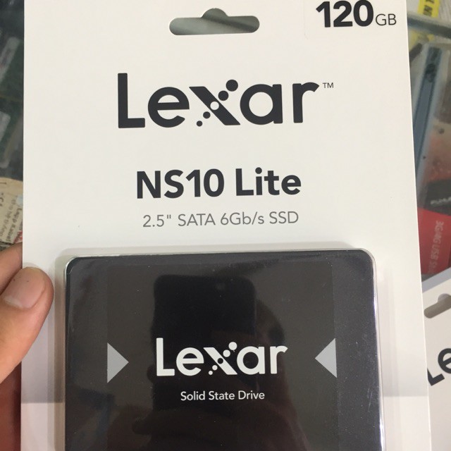 Ổ cứng SSD Lexar NS100 Lite 128GB 2.5” SATA III (6Gb/s) - Chính hãng Mai Hoàng phân phối
