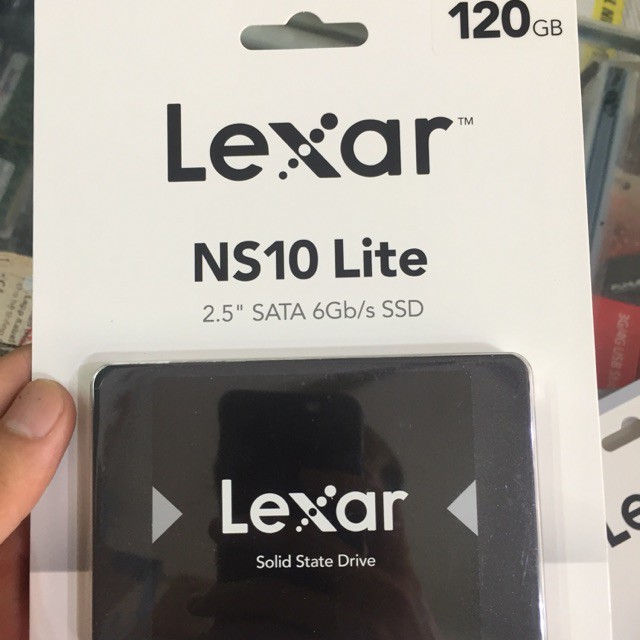 Ổ cứng SSD Lexar NS100 Lite 128GB 2.5” SATA III (6Gb/s) - Chính hãng Mai Hoàng phân phối
