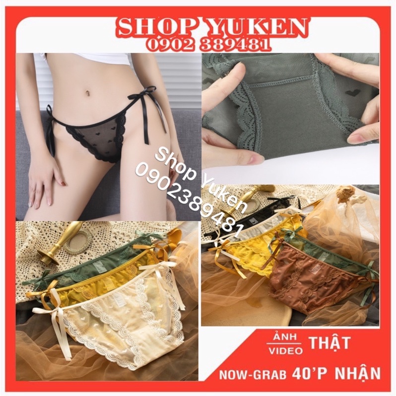 ♥️ SHOP UY TÍN ♥️ Quần Lót lọt khe sexy , Quần Lọt khe ren dây sexy