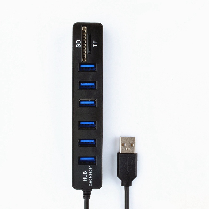 USB Hub 3.0 with SD Card Reader SD to USB Adapter for Computer