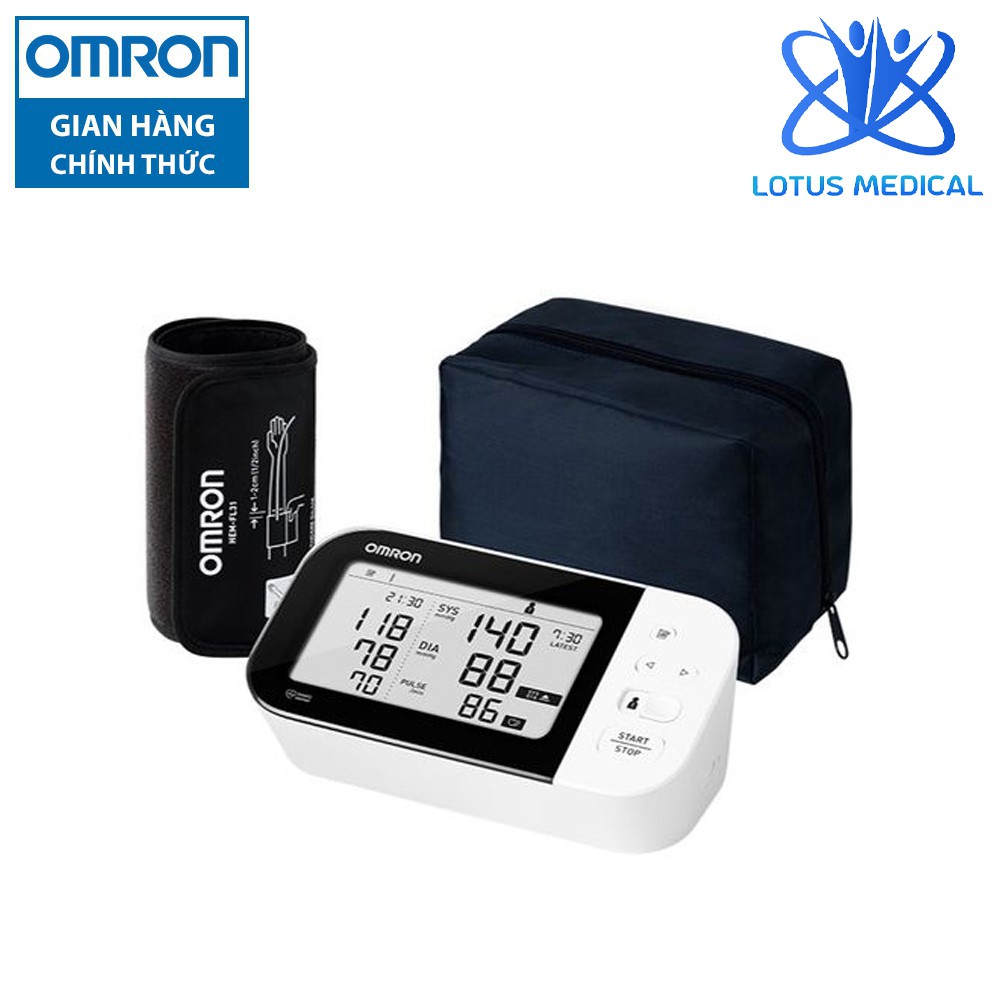 Máy đo huyết áp  OMRON HEM 7361T – Máy đo huyết áp  cao cấp cảnh báo đột quỵ