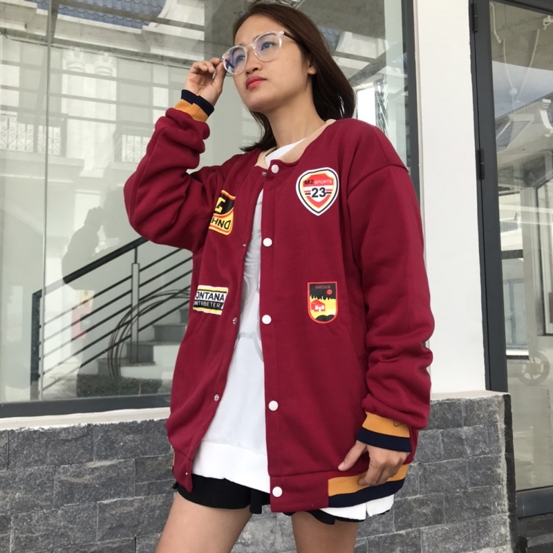 Áo khoác cardigan nam nữ unisex oversize đến 65kg mặc vừa hình in phong cách Hàn Quốc BZ 880