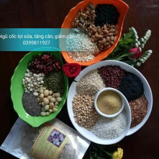1kg Bột ngũ cốc tăng cân nhà làm Mẹ Bi Min