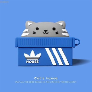 Cute Cat Suitable for Airpods Pro Protective Case 1/2 Silicone Apple Bluetooth Headset Case