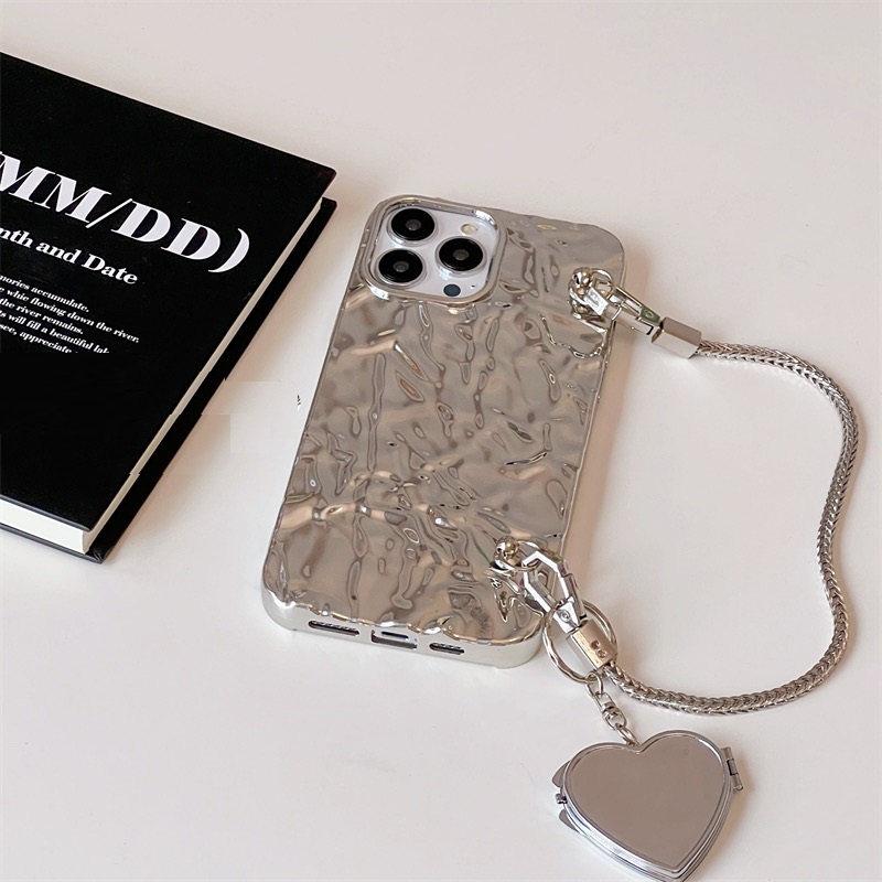 Ốp Điện Thoại tpu Mềm Mạ Điện Kèm Gương Cho iphone 15pro max 14 pro max 14 13 pro max 12 pro max 11 pro max xs max xr x 7 8 plus