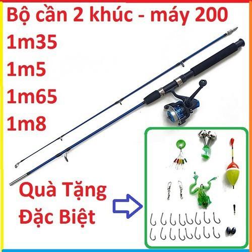 Bộ Cần Câu Máy Shimano 2 Khúc Đặc