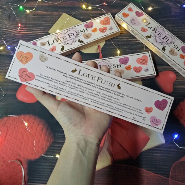 ( DUPE ) Má hồng + phấn mắt CITYFOCUS tim 6 ô | BigBuy360 - bigbuy360.vn