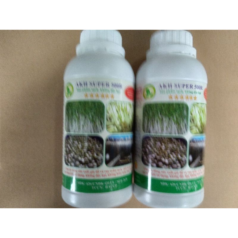 CHẾ PHẨM SINH HỌC NANO AKH SUPER CHUYÊN DÙNG LÀM RAU MẦM CHAI 500ML