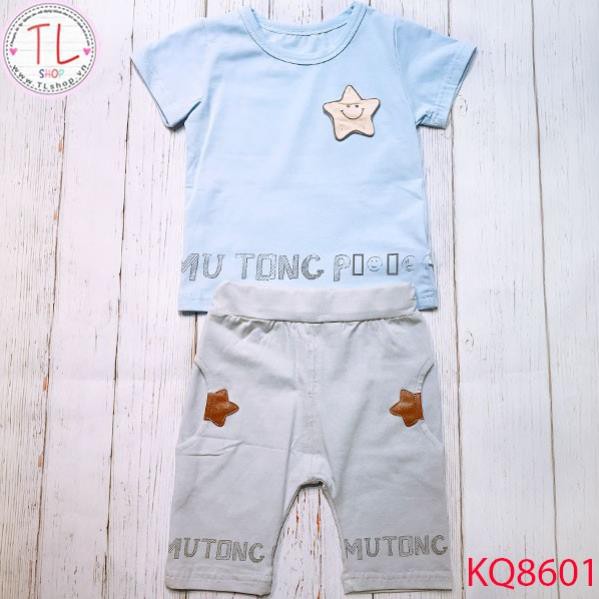 Thời trang trẻ em - Bộ áo quần thun ngắn cho bé năng động – Quần áo bé trai - Bộ bé trai - Quần áo bé gái - Bộ bé gái