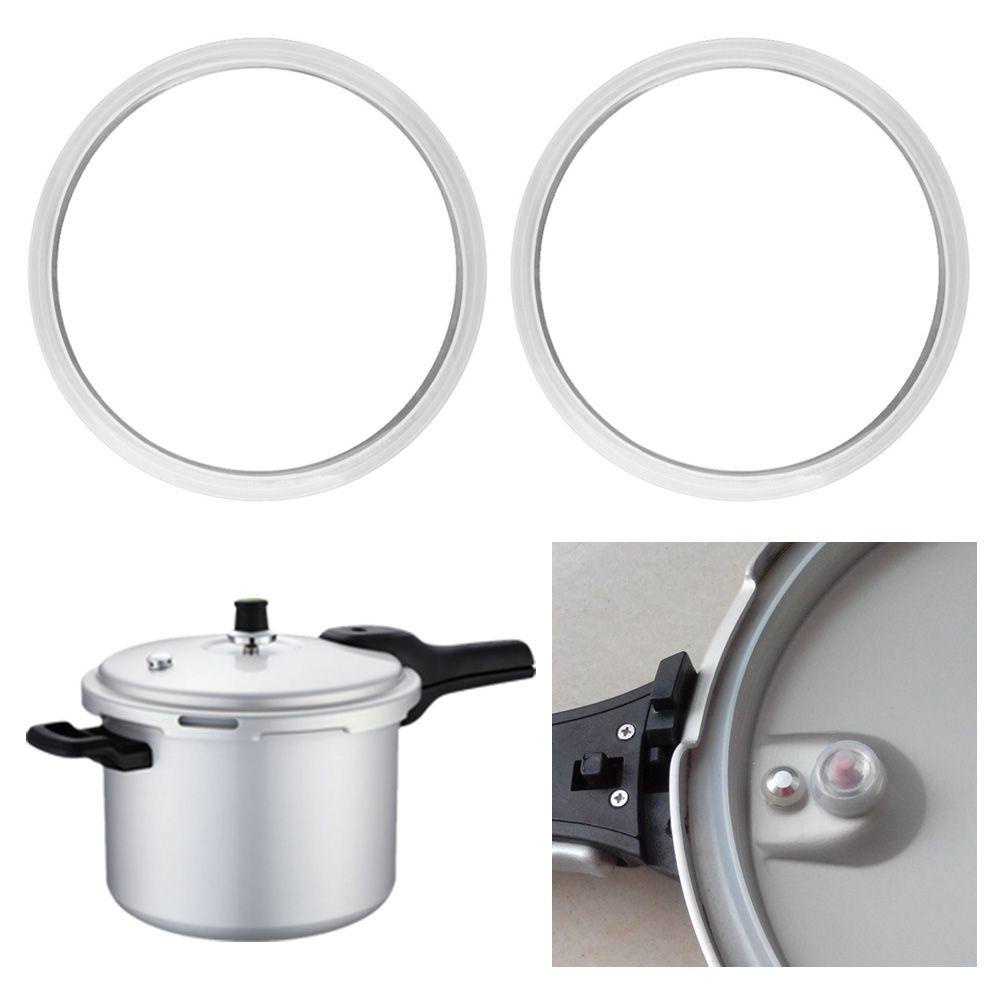 Bộ 2 Vòng Silicone Cao Su Màu Trắng Chịu Nhiệt Dùng Cho Nồi Áp Suất