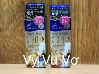 Dầu dưỡng tóc Argan Rich Lucido-L
