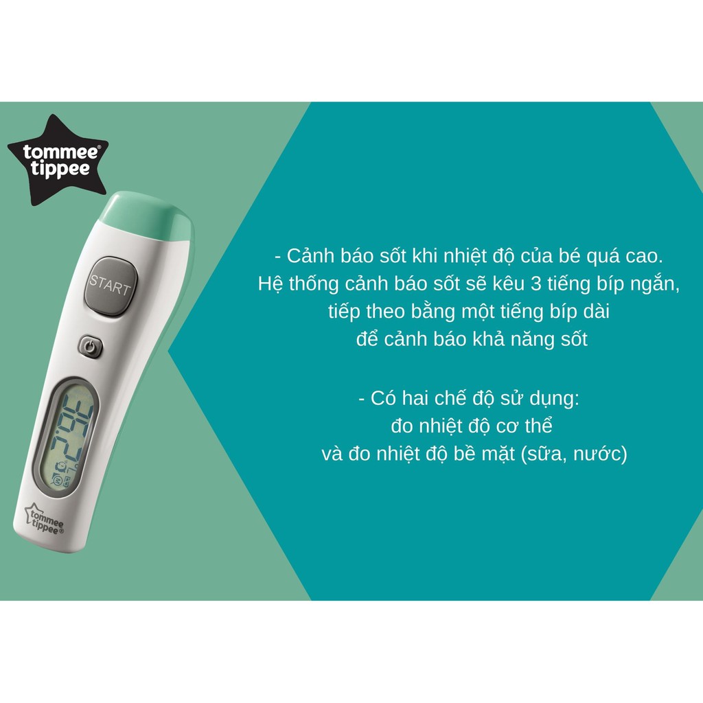 Nhiệt kế đo trán không chạm Tommee Tippee