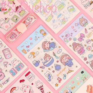 🍓🍓🍓sticker 4 tấm rất dễ thương🍓🍓🍓