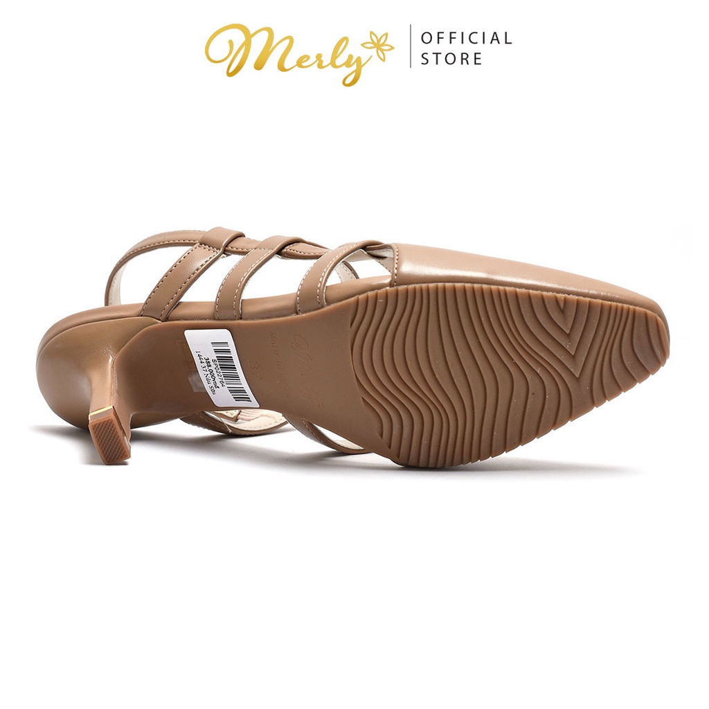 Giày Slingback gót thấp Merly 1444