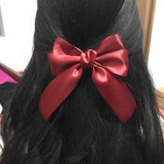 Kẹp tóc nơ ribbon