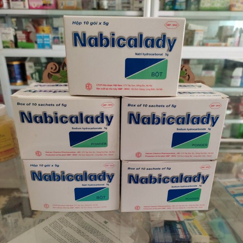 Bột vệ sinh Nabicalady hộp 10 gói