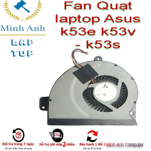 Fan Quạt  laptop Asus k53e k53v  - k53s