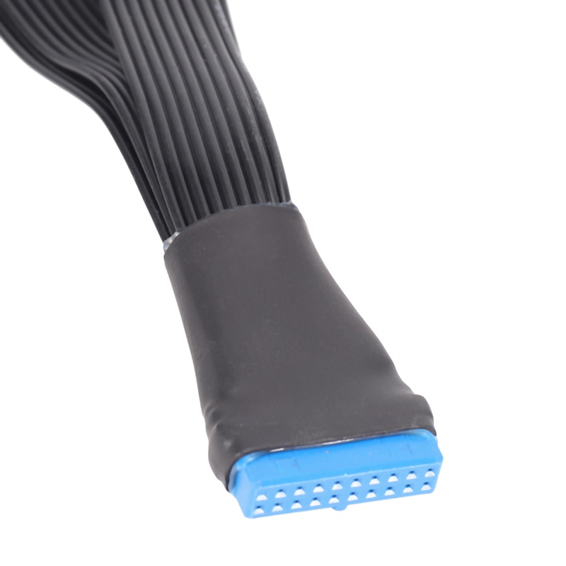 Cáp Mở Rộng Bo Mạch Chủ USB3.0 19Pin 20Pin 19-Pin 20-Pin 1 Sang 2 Power 12CM