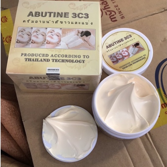 [Ảnh thật] Body Abutine 3c3 chất kem mịn đẹp trắng da